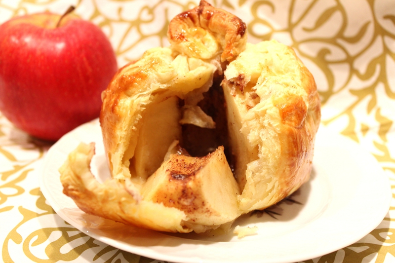 manzana al horno deluxe