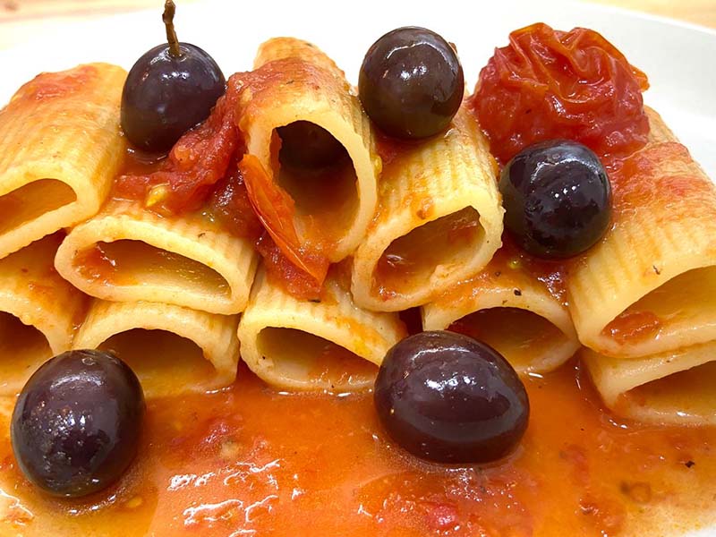 RECETA RIGATONI