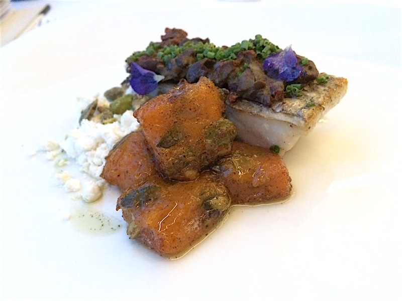 corvina ñoquis restaurante la terraza del claris gastronomistas.com