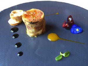 foie gras con brevas restaurante filigrana