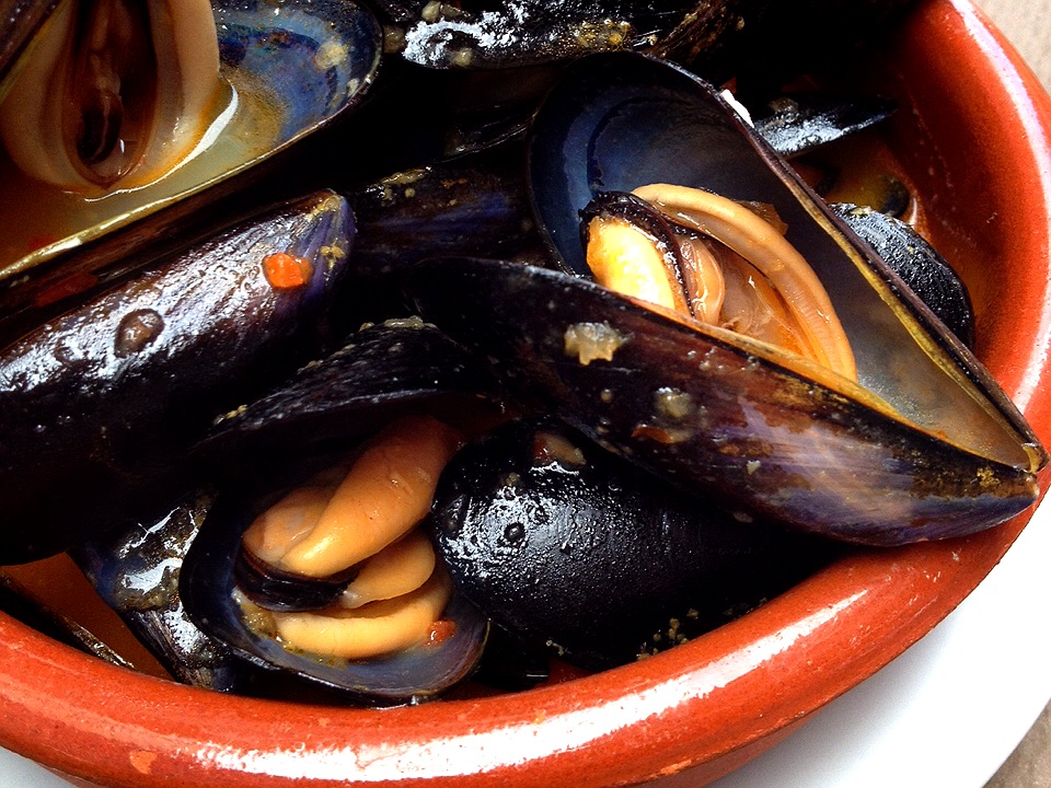 Mejillones Marinera en Xulos. Peñíscola