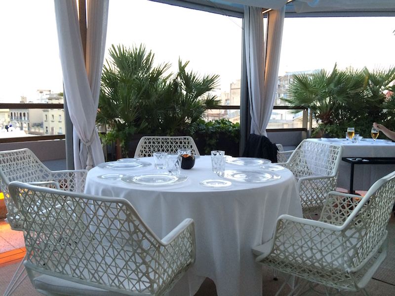 mesa restaurante la terraza del claris gastronomistas.com