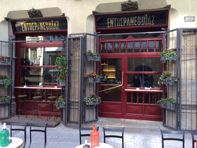 restaurante entrepanes diaz exterior